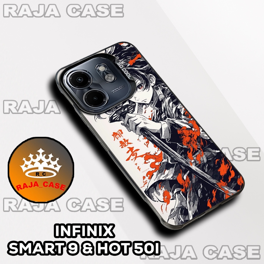 HP INFINIX SMART 9 & HOT 50I เคสโทรศัพท์/ซิลิโคน Softcase/RC34/ANIME Motif/ INFINIX SMART 9 & HOT 50