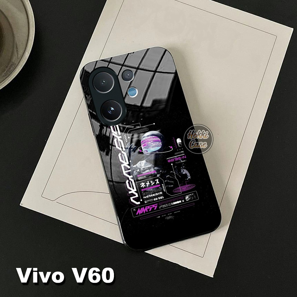 เคส HP Vivo V60 - เคส Vivo V60 Glass SoftCase ล่าสุด - เคสโทรศัพท์ Vivo V60 - ซิลิโคนสําหรับ Vivo V6