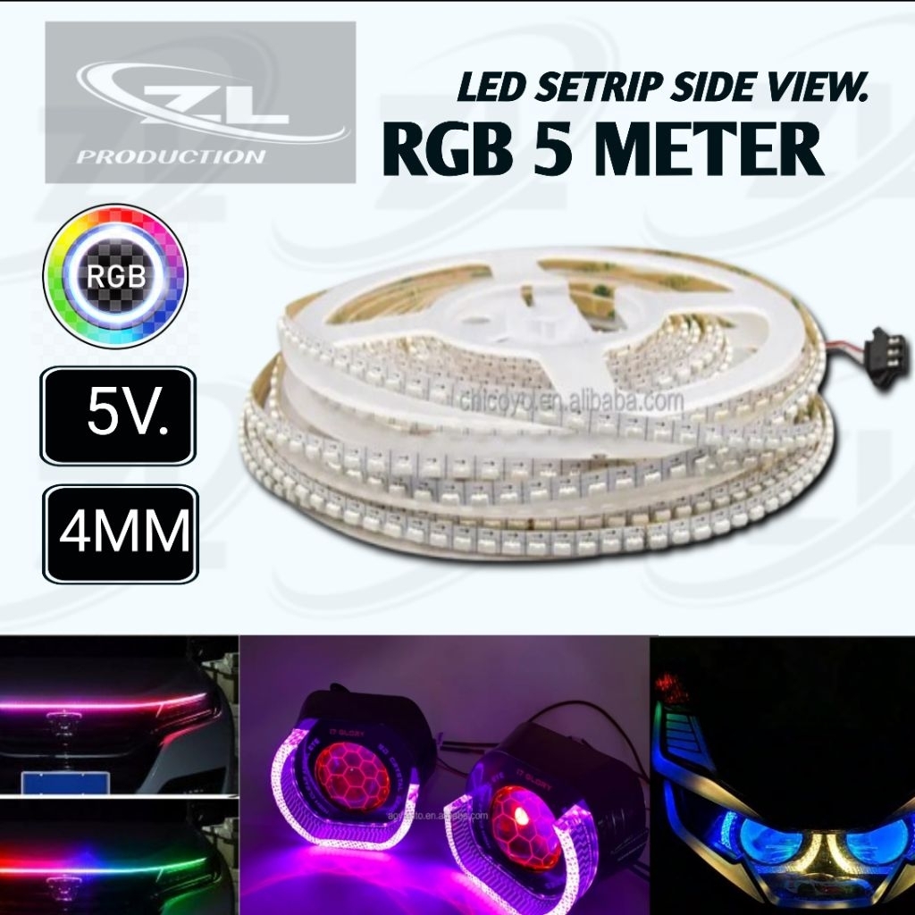 LED SIDE VIEW TOP RGB LED strip WS2812b 170 led/เมตรสมาร์ท LED สําหรับคิ้วหยุดโคมไฟ...