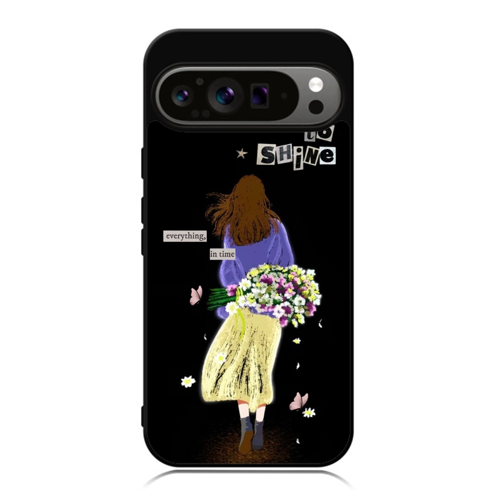 HP Google Pixel 9 8 7 6 5 4 3 Pro XL 4g 5g TPU Softcase Time To Shine