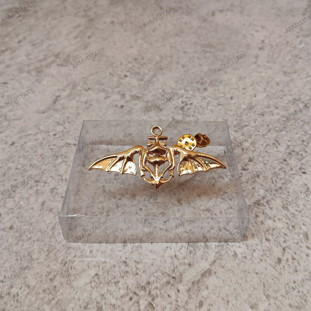 TNI AL GOLD METAL KOPASKA PIN