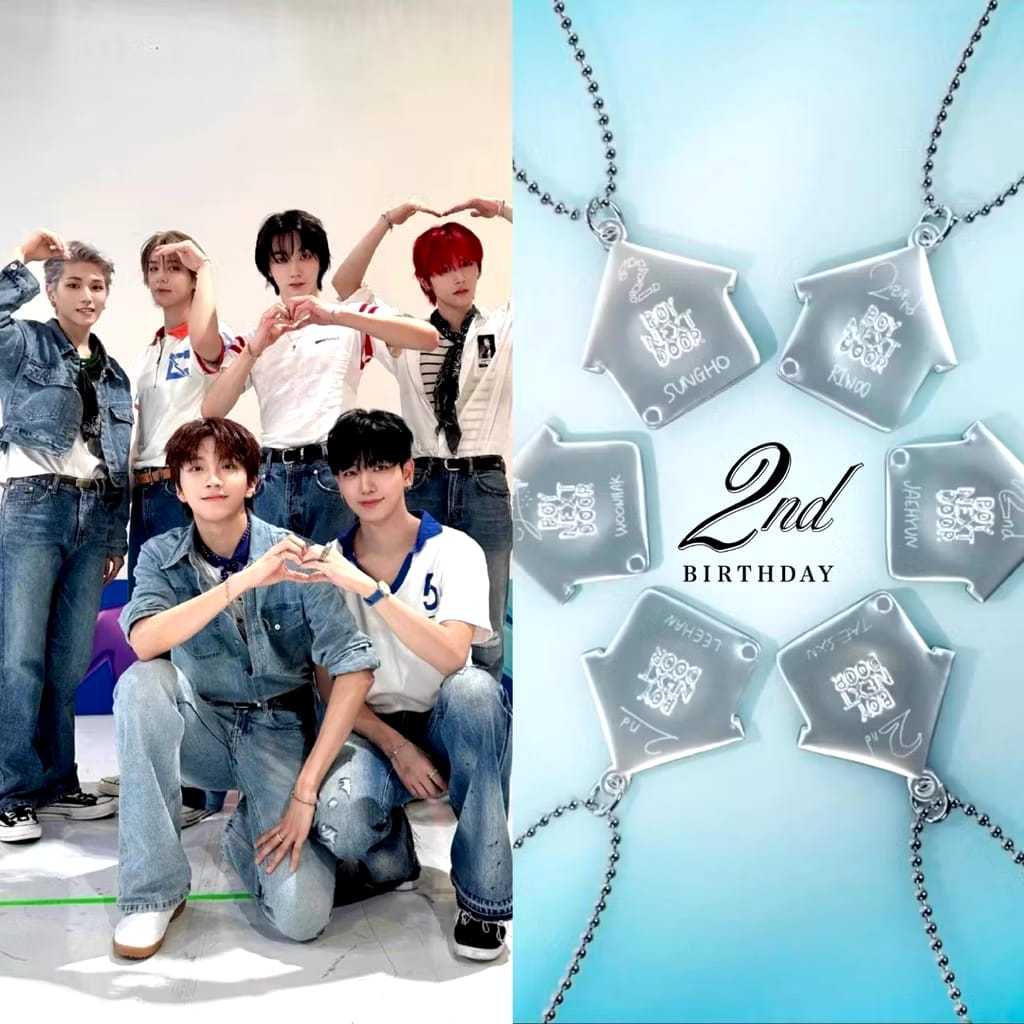 BOYNEXTDOOR สร้อยคอครบรอบ 2 ปี BND สร้อยคอ Bonedo
