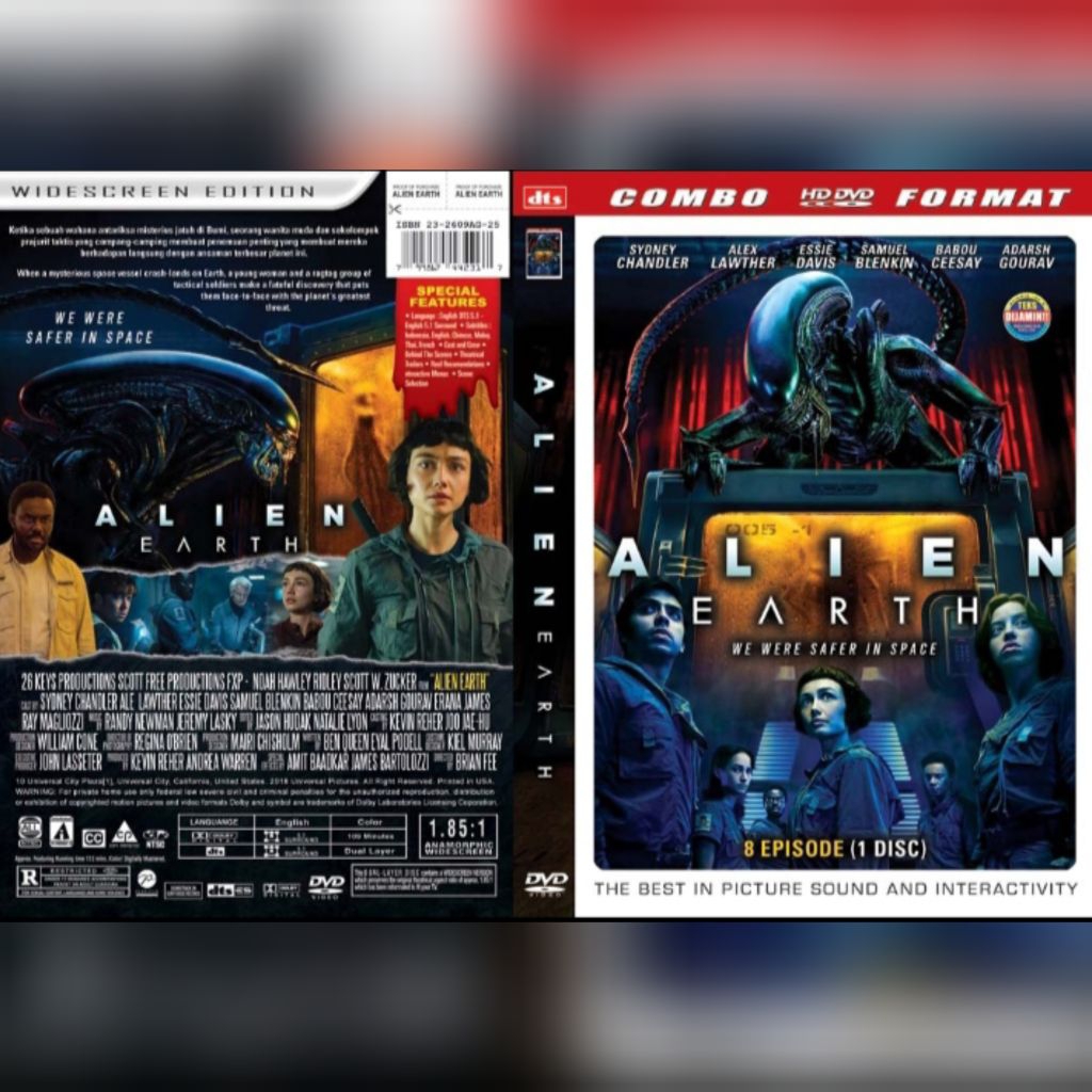 ดีวีดี Alien Earth 2025 (Sydney Chandler)