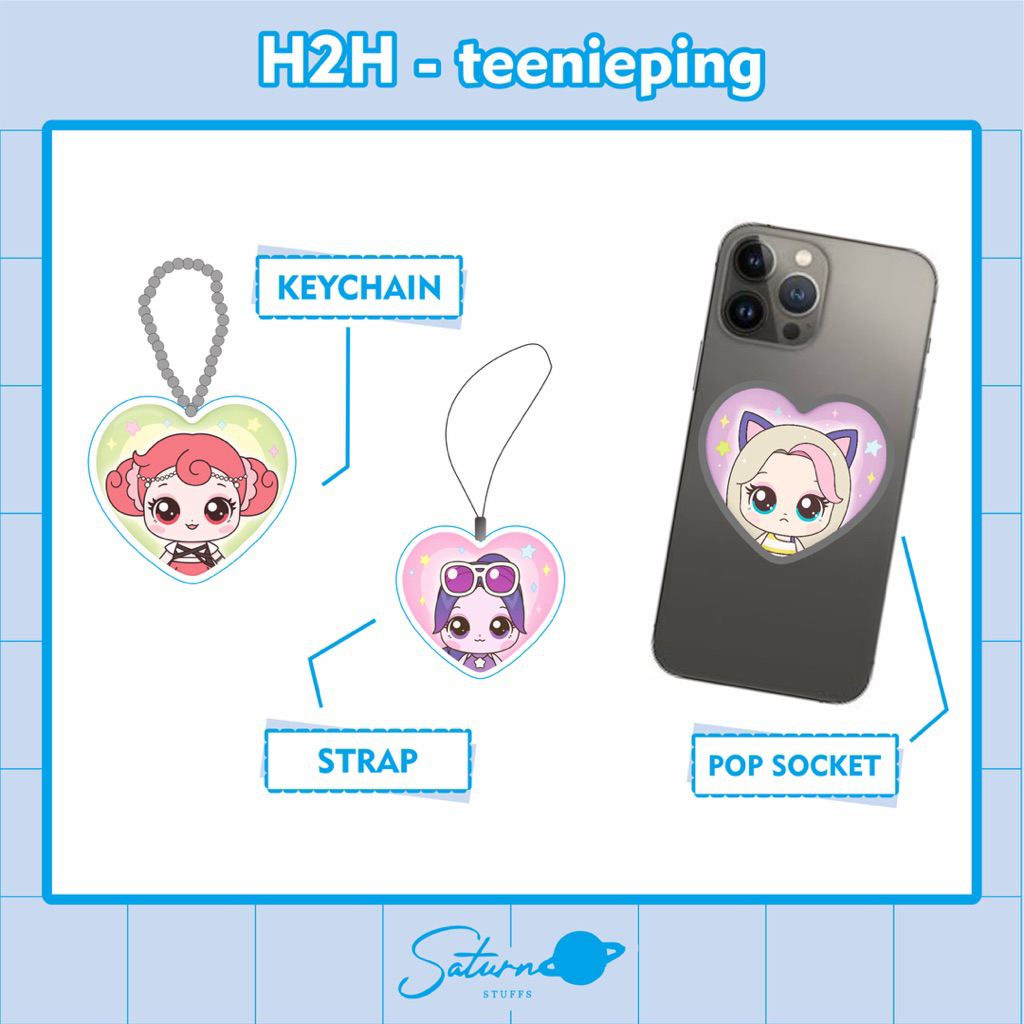 MERCH H2H (HEARTS2HEARTS) - TEENIEPING
