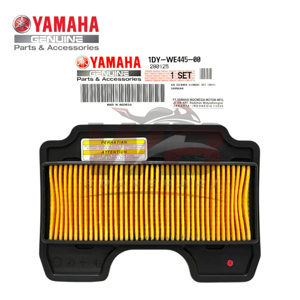 AIR FILTER JUPITER Z1 FI ORIGINAL YAMAHA ของแท้ PART (1DY-WE445-00)