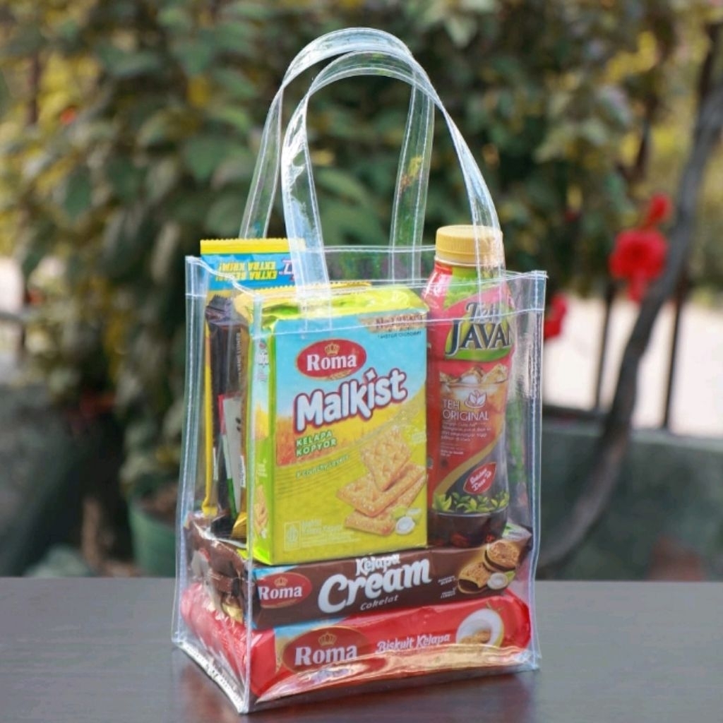 Goodie Bag ของที่ระลึก P20xW13xH25 ไมก้าใส
