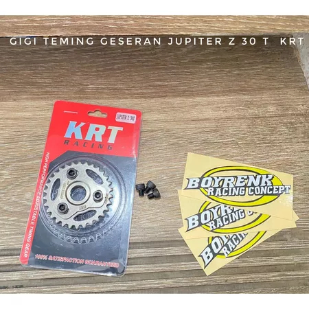 TIMING GEAR TIMING GEAR SHIFT JUPITER Z | VEGA R NEW 5TN 30T KRT RACING - BOYRENK
