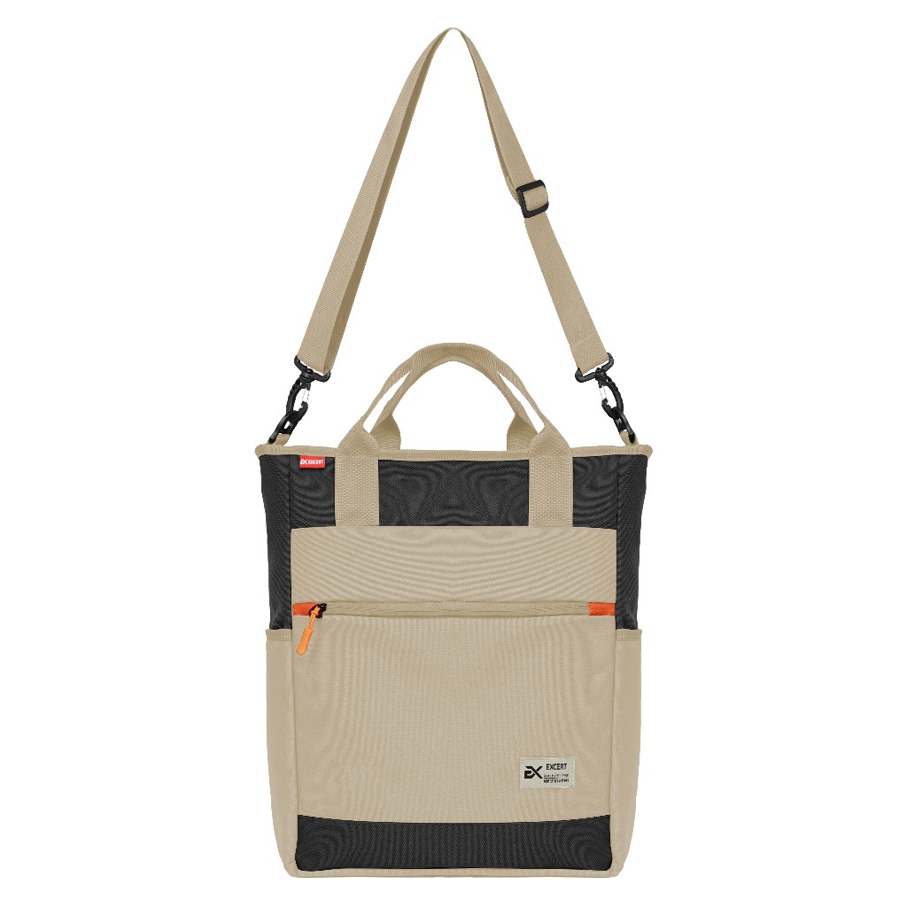 EXCERT - กระเป๋าโท้ทมีซิปสําหรับบุรุษและสตรี, กระเป๋าโท้ตแล็ปท็อป SESKO