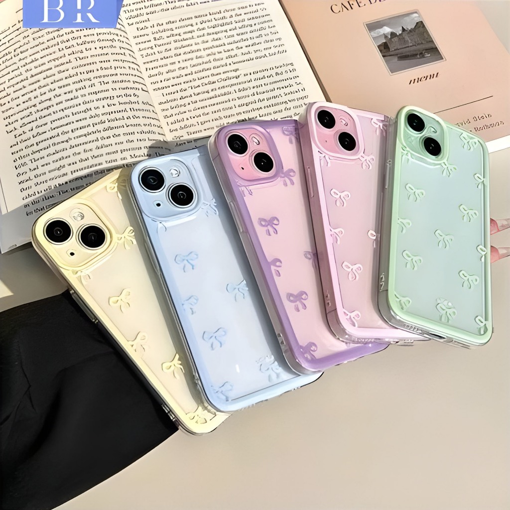 เคสริบบิ้นน่ารัก Vivo Y19s Y04 Y04s Y29 4G Y400 Y300T Y12 Y12S Y20 Y17S Y18 Y28 ซิลิโคนใส NC307