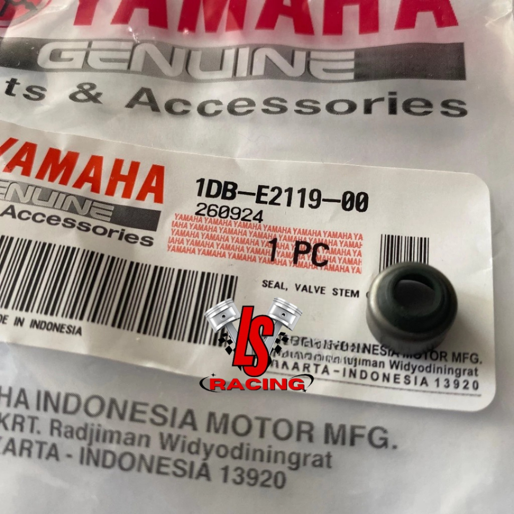 ซีลวาล์วก้านซีล Yamaha Byson Mio J M3 Nouvo Original Yamaha อะไหล่แท้ 1DB-E2119-00