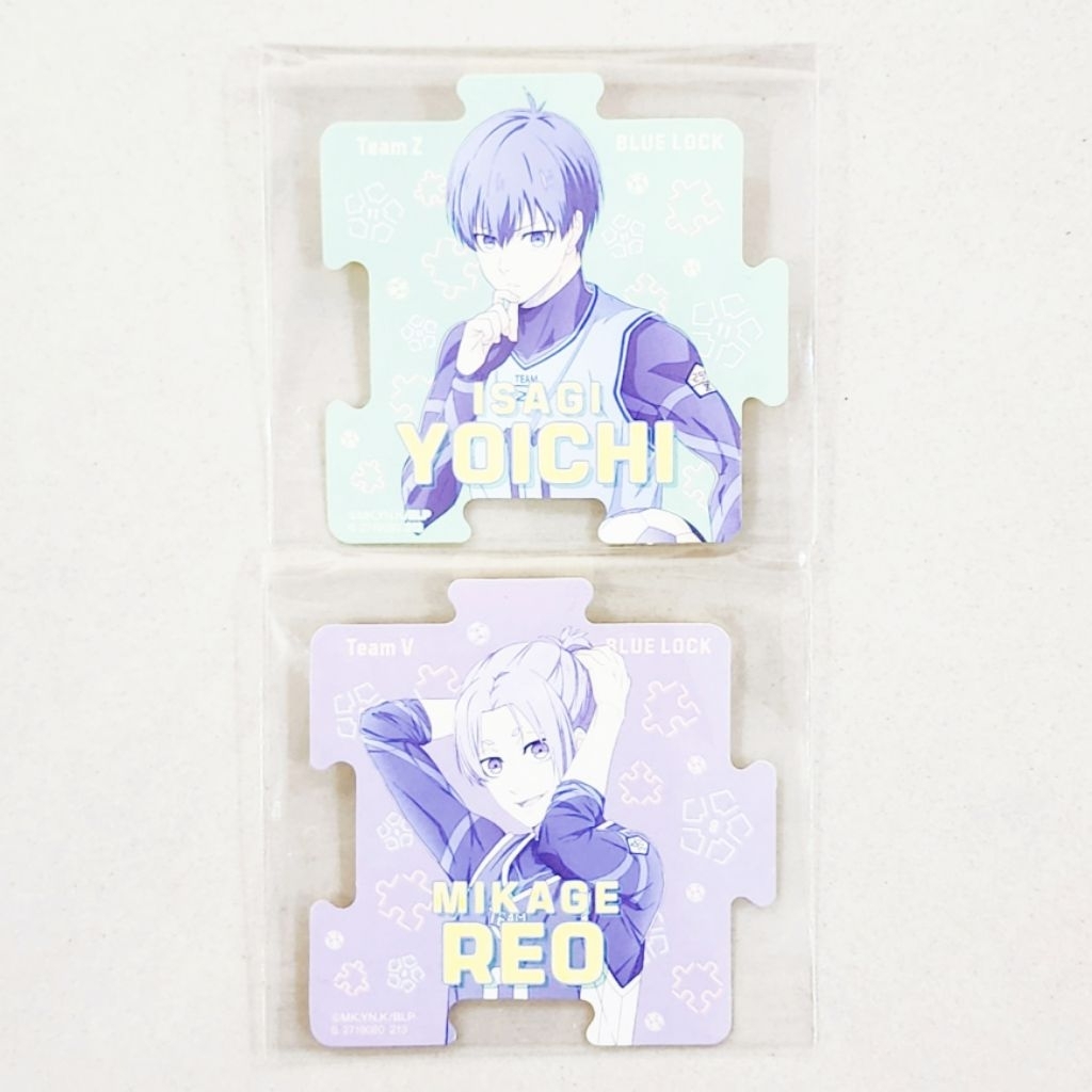 [SET] สติ๊กเกอร์ปริศนา Blue Lock Isagi + Reo