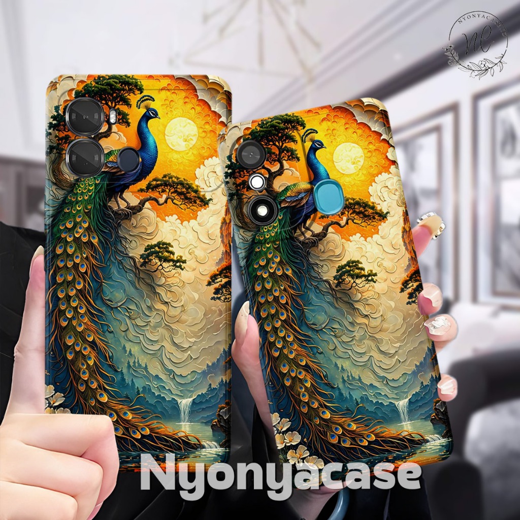 เคส Itel P40 - Itel P17 - Itel P65 - Itel A58 - Itel A49 - เคสแฟชั่น Softcase Macaron Protect Camera