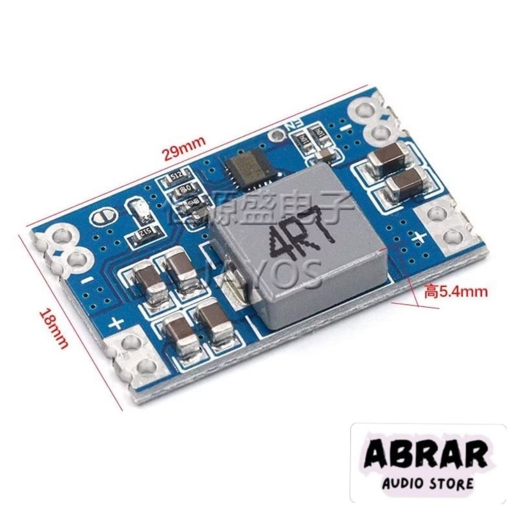 MINI 560 5A 3.3V 5V 9V 12V DC ขั้นตอนลงโมดูล Mini 560 ขั้นตอนลง