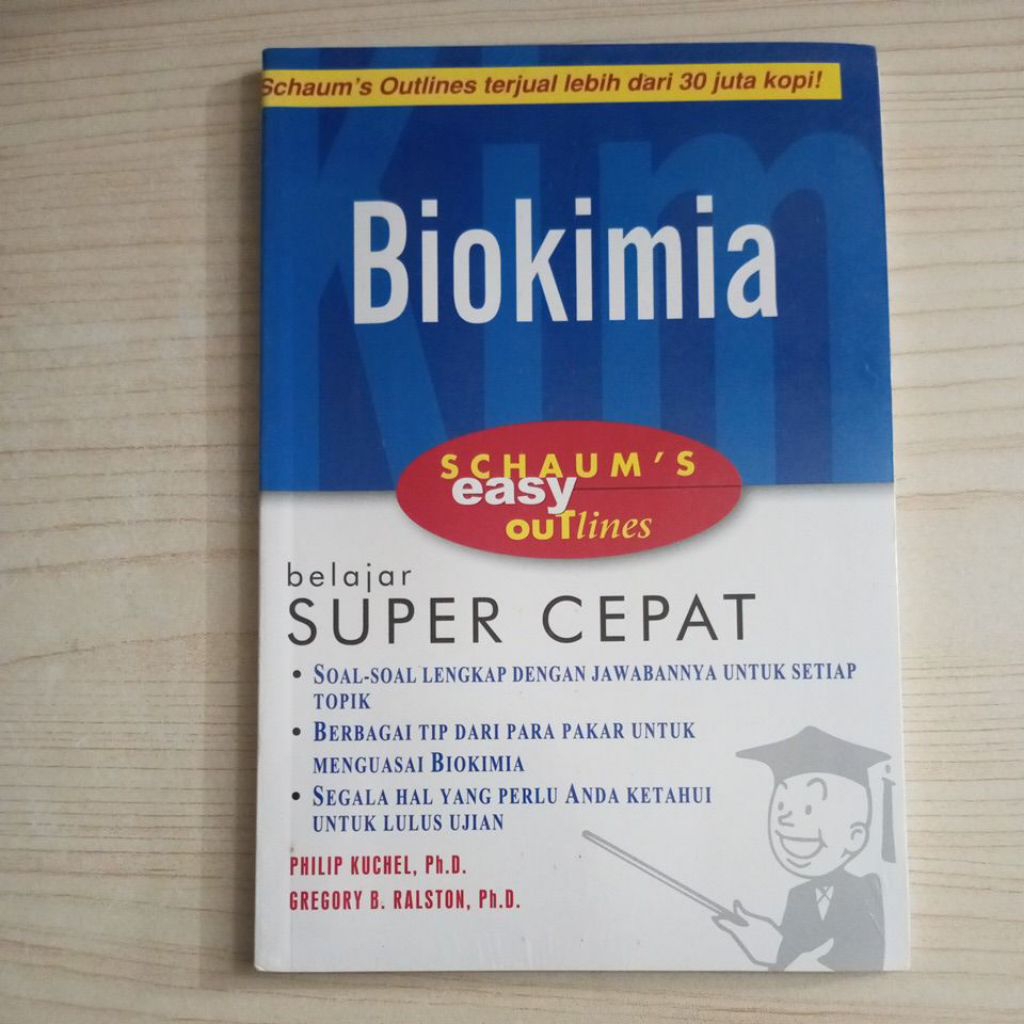 SCHAUMS EASY OUTLINES BIOCHEMIST BOOK SEALED