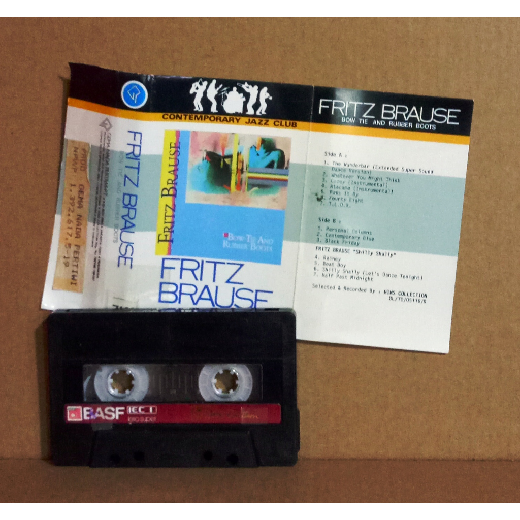 FRITZ BRAUSE - BOW TIE AND RUBBER BOOTS - เทปคาสเซ็ต