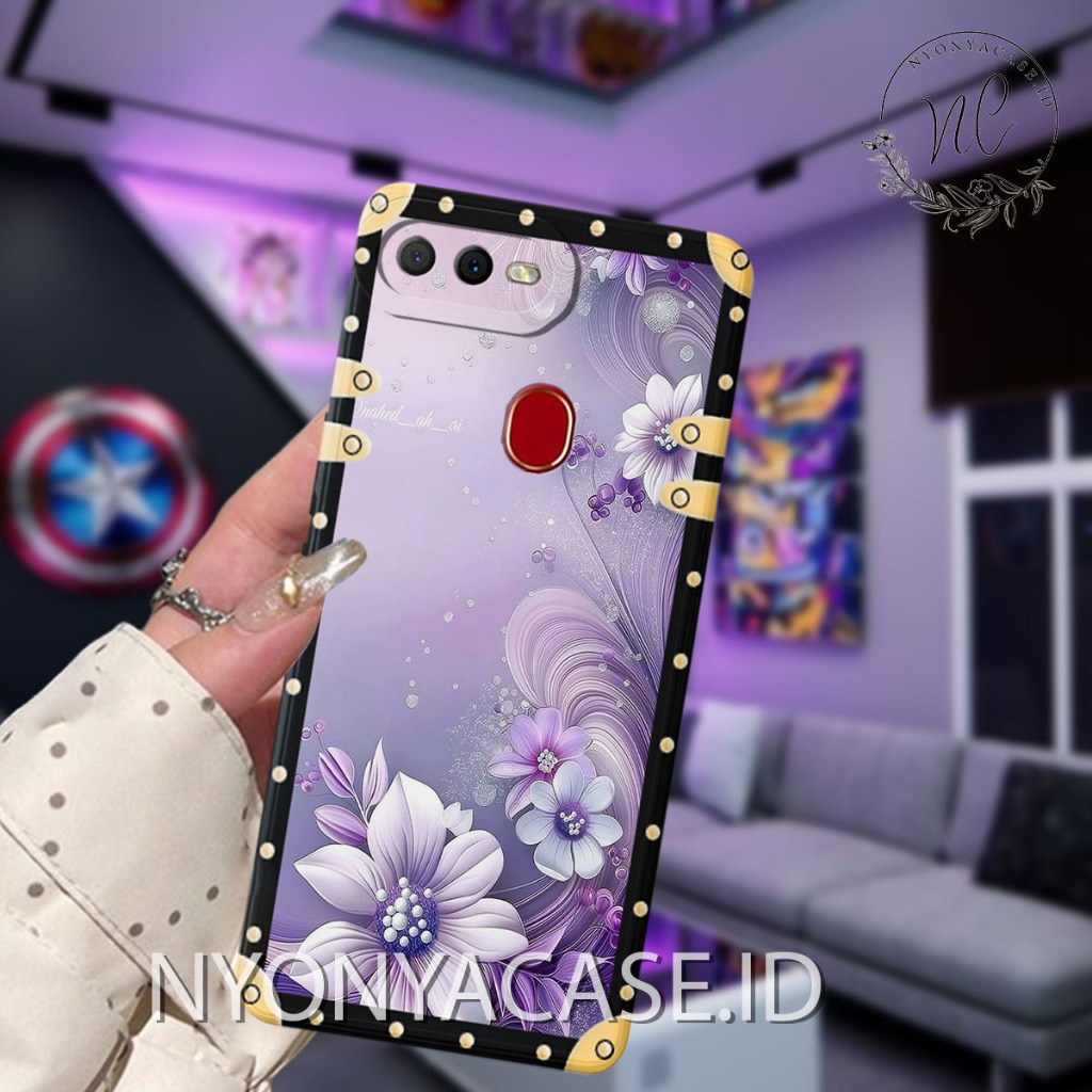 เคส Oppo A5s - A12 - A11k - A7 - F9 - F9 Pro - A3s - เคสแฟชั่น Softcase Macaron Protect Camera Hp Ca