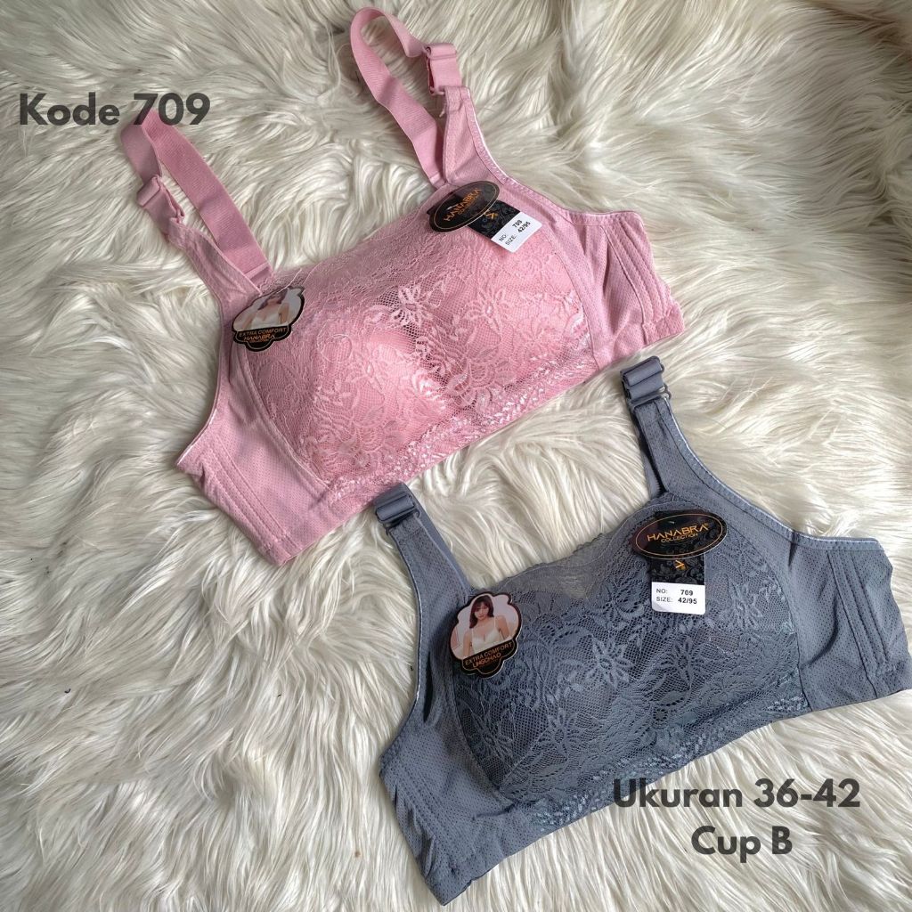 (709) 2 ชิ้น KAMBEN BRA PREMIUM QUALITY WIRELESS BRA CUP B SIZE 36-42