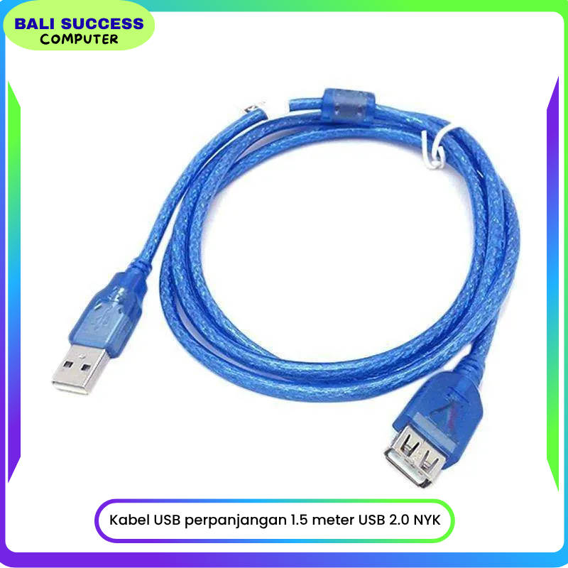 NYK 1.5M USB Extender Cable/USB 2.0 Extension