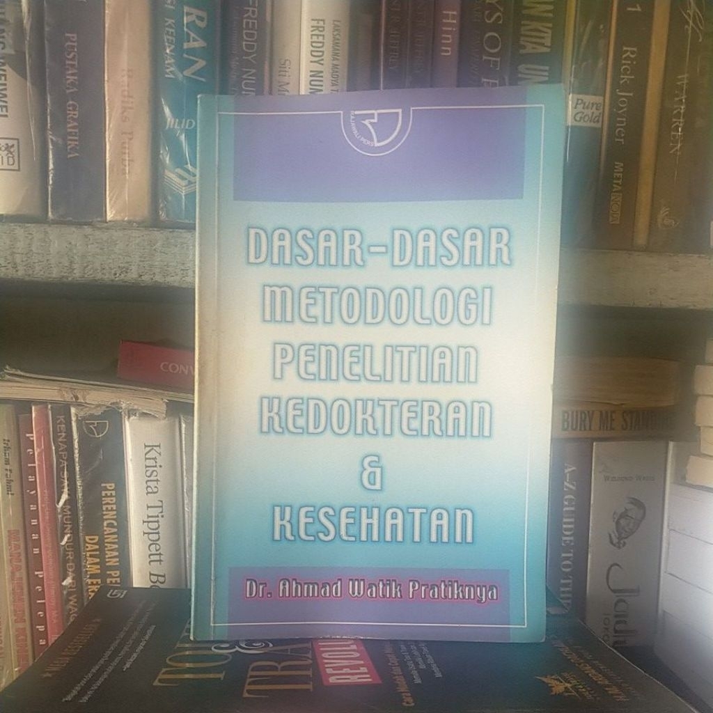 หนังสือต้นฉบับของ MEDICAL & HEALTH RESEARCH METHODOLOGY