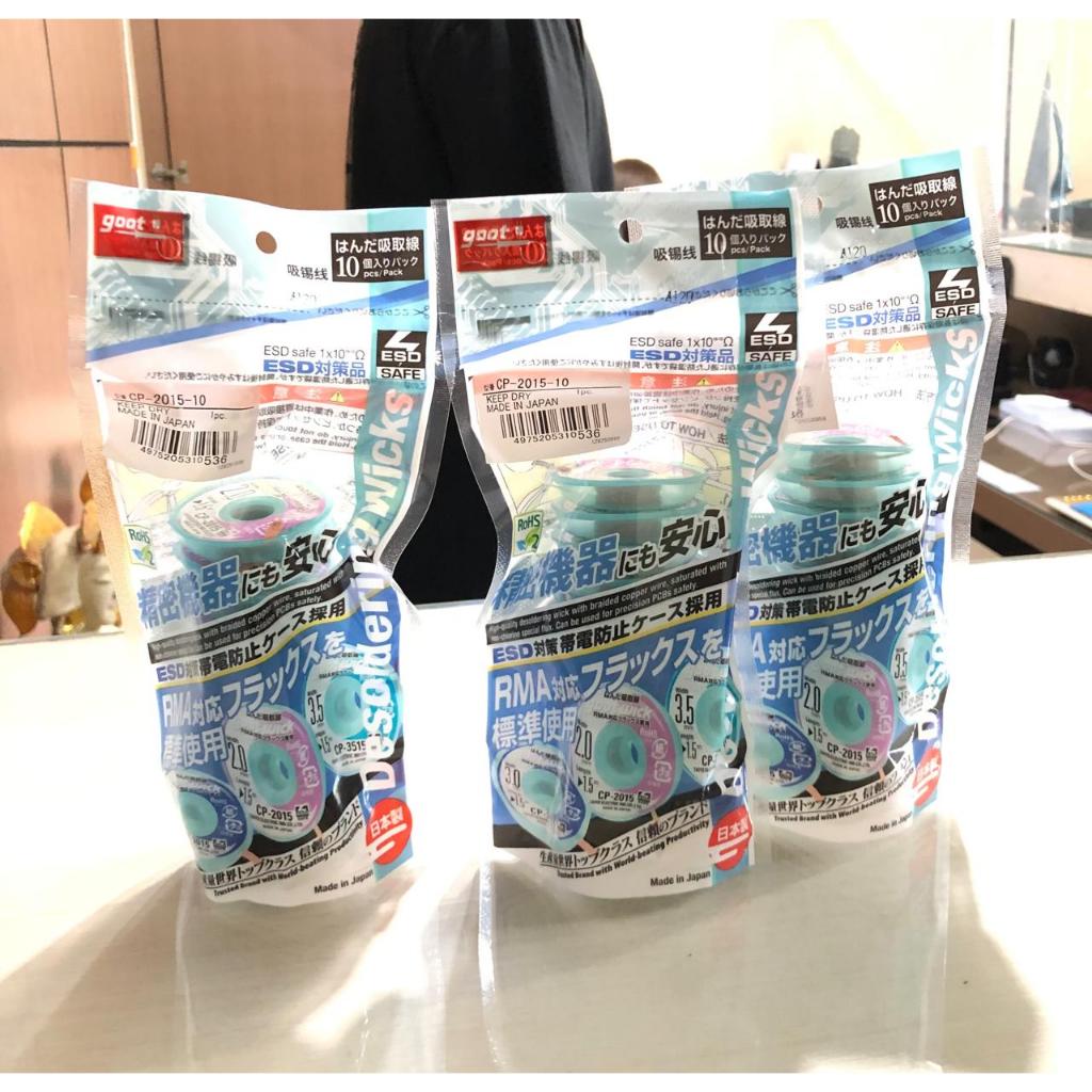 GOOD WICK / SOLDER WICK CP-2015 JAPAN ORIGINAL SOLDERING TIN CLEANER