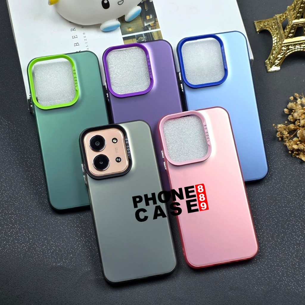 REDMI 15C CASE จาน IMD HOLOGRAM CASE SOCOOL REDMI 15C
