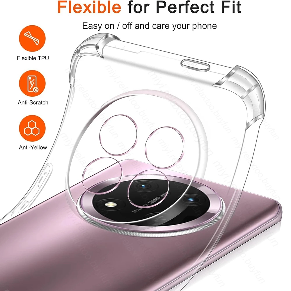 EllaStuff Case HONOR X9 C Softcase AIRBAG CLEAR Casing HONOR X9 C