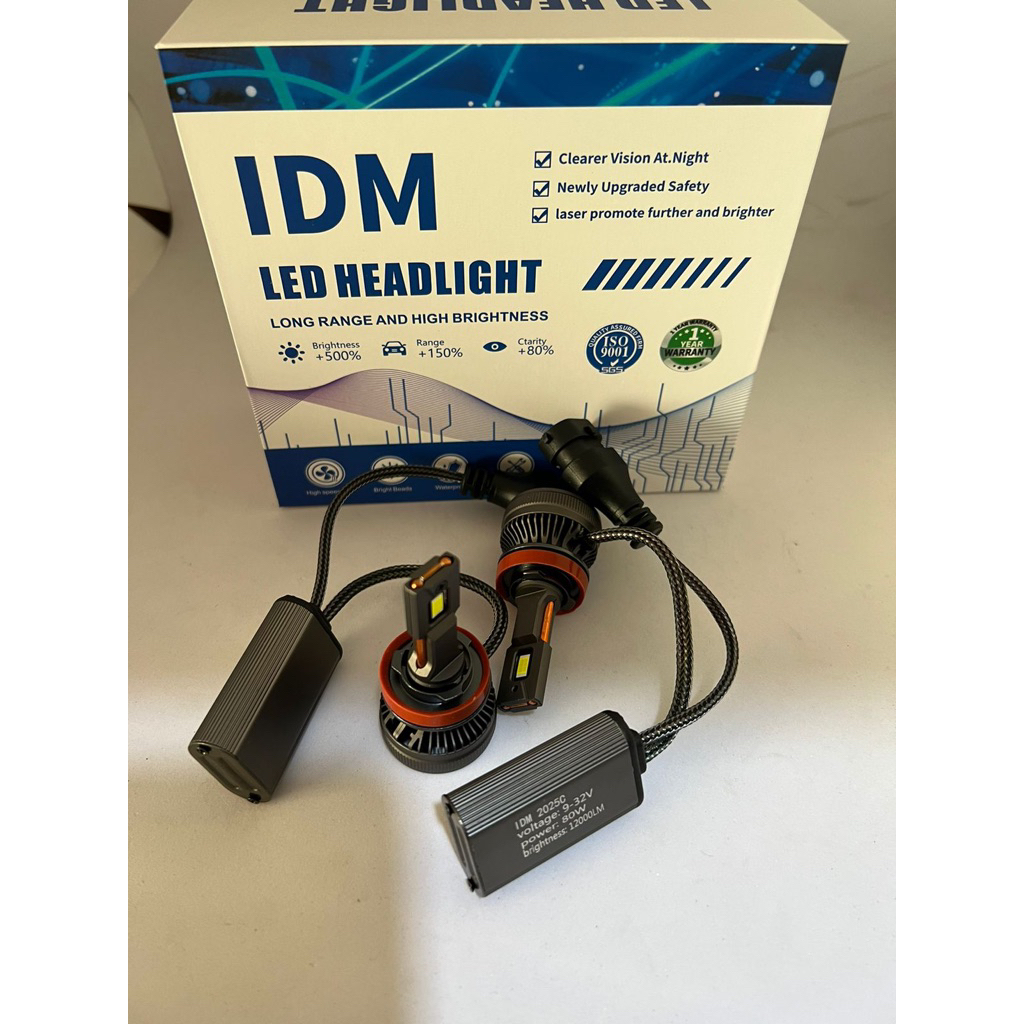 IDM H11 ไฟหน้ารถไฟ Led หลัก