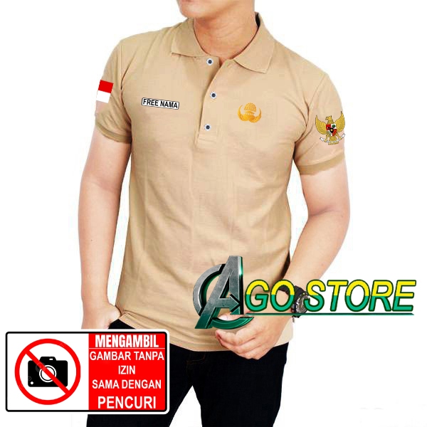 เสื้อยืดคอปกรุ่นเสื้อยืดคอปกสําหรับ STATE CIVIL APPARATUS - ASN OR PNS Wangky Unisex Collar DTF Scre