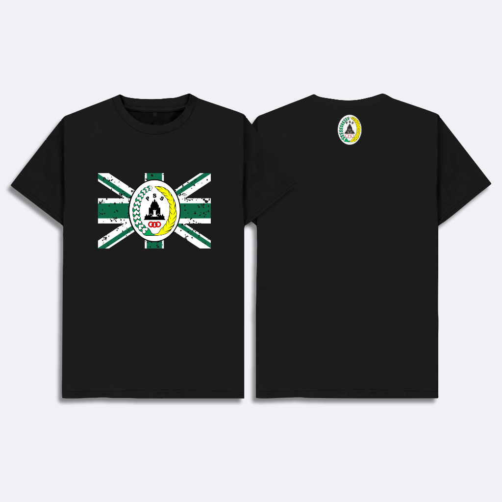 PSS Football Supporter เสื้อยืด Sleman Flag Tshirt Flag PSS Sleman