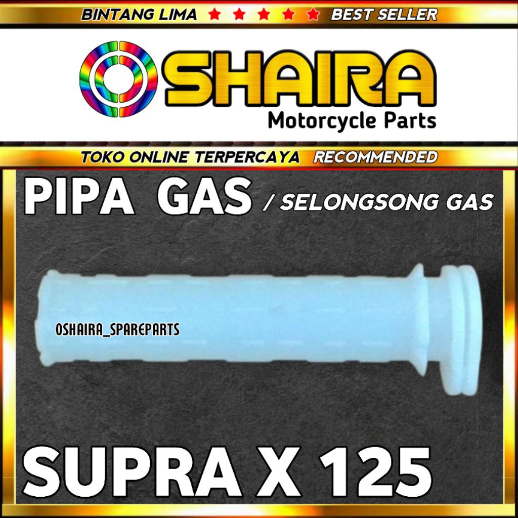 SUPRA X 125 GAS PIPE / SUPRA X 125 GAS SHEATH / KARISMA 2002-2005 GAS PIPE / KARISMA GAS SHEATH BLAD