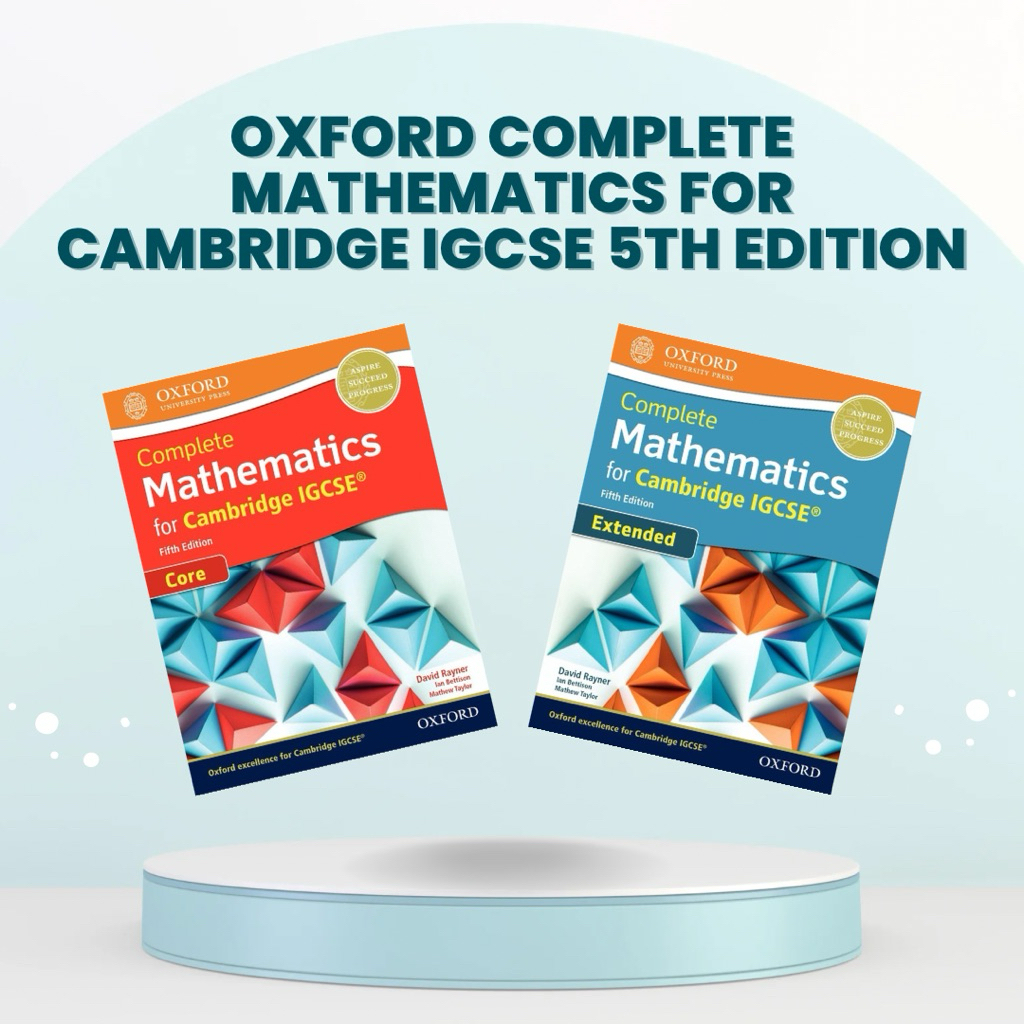 Oxford Complete คณิตศาสตร์สําหรับหนังสือเรียนรุ่น Cambridge IGCSE 5