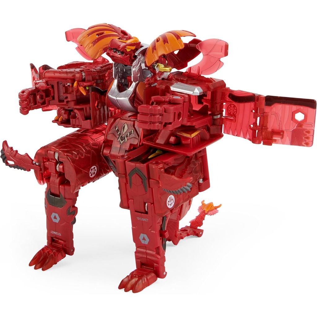 Bakugan GeoForge Dragonoid, 7-in-1 รวมพิเศษ True Metal Dragonoid และ 6 Geogan ของสะสม, ของเล่นเด็กสํ