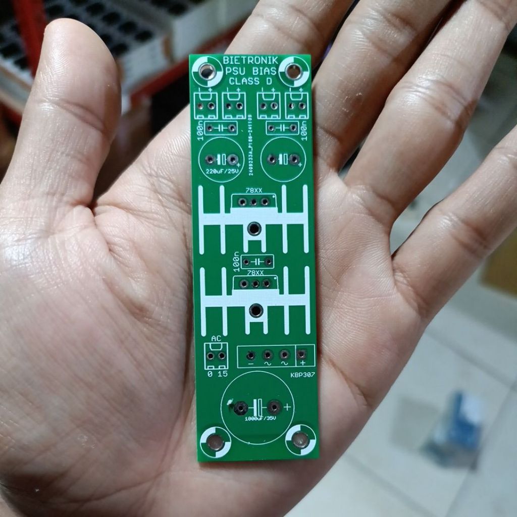Pcb psu bias class D สองชั้น