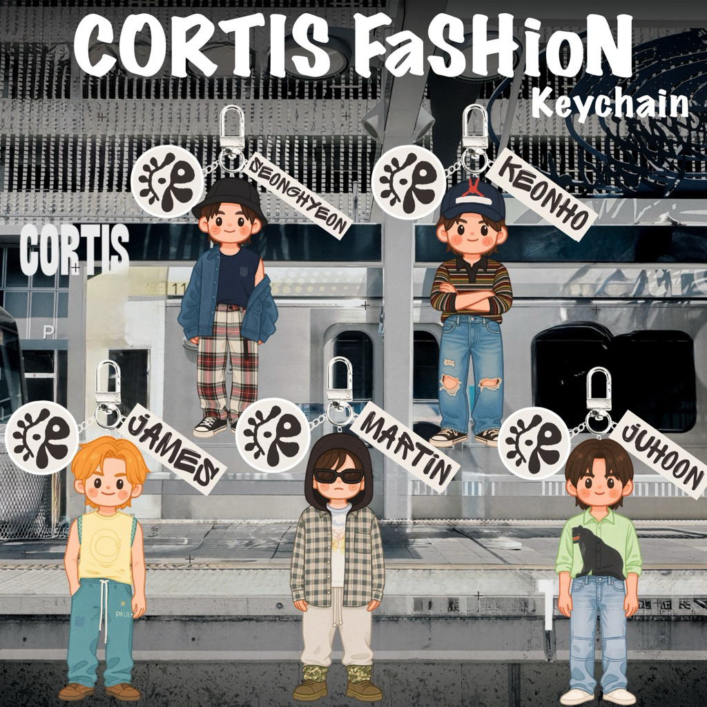 พวงกุญแจ Cortis FaSHioN