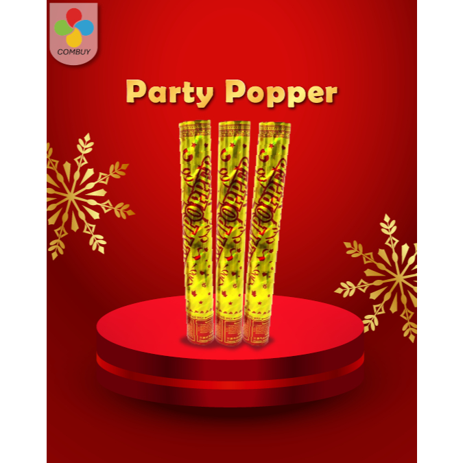 Party Popper Confetti / Confetti / Confetti / สเปรย์กระดาษ