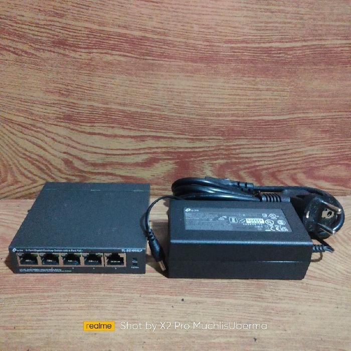 TP-LINK TL-SG1005LP สวิตช์เดสก์ท็อป Gigabit 5 พอร์ตพร้อม PoE 4 พอร์ต +