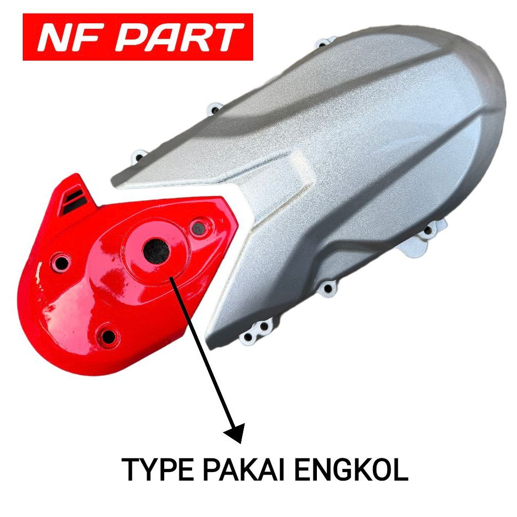 ฝาครอบ CVT VARIATION BEAT DELUX CVT COVER NF PART BEAT DELUX 2020-2023 CARBON PROTECTOR CVT BEAT DEL