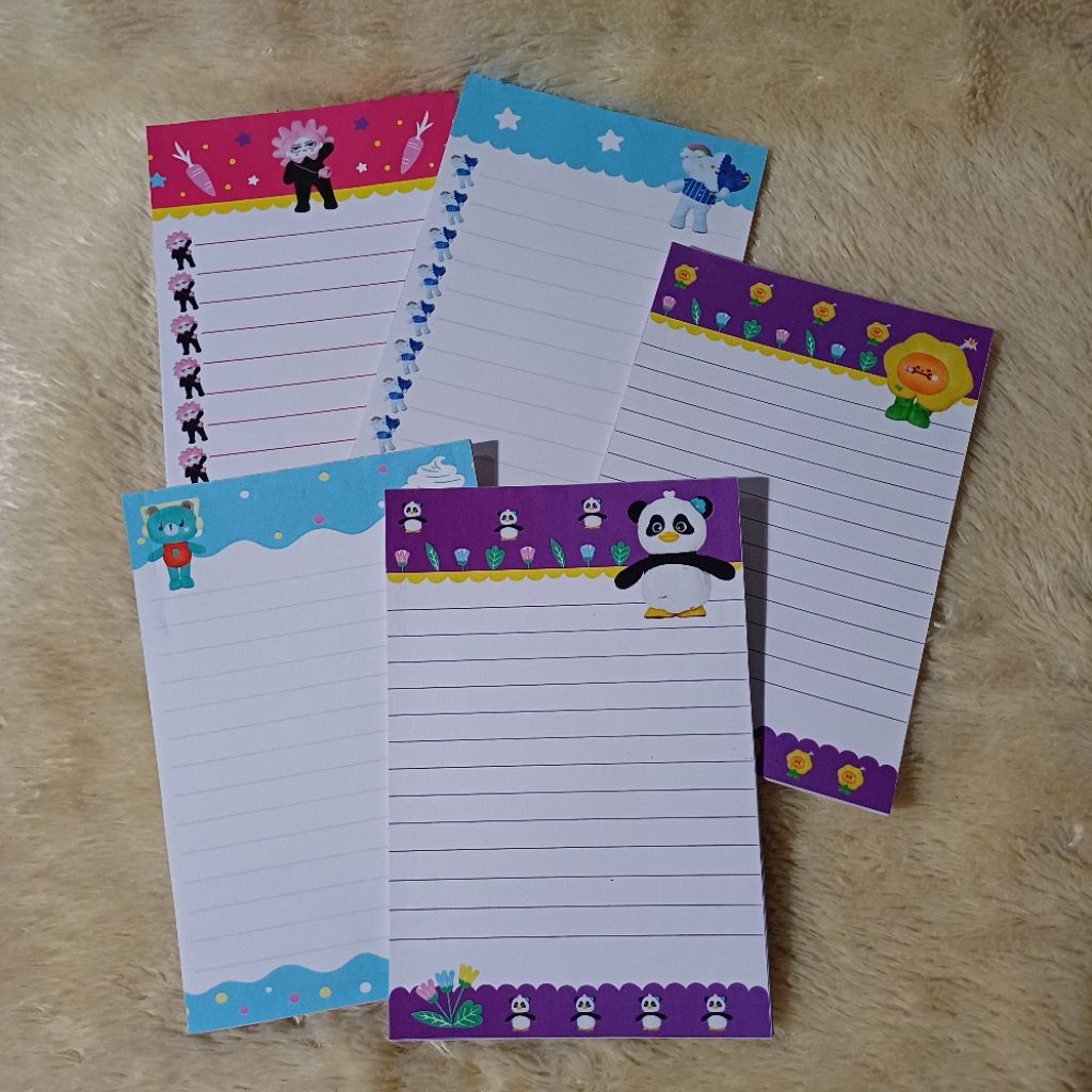 สมุดบันทึกมาสคอต Gmmtv 15cmx10cm