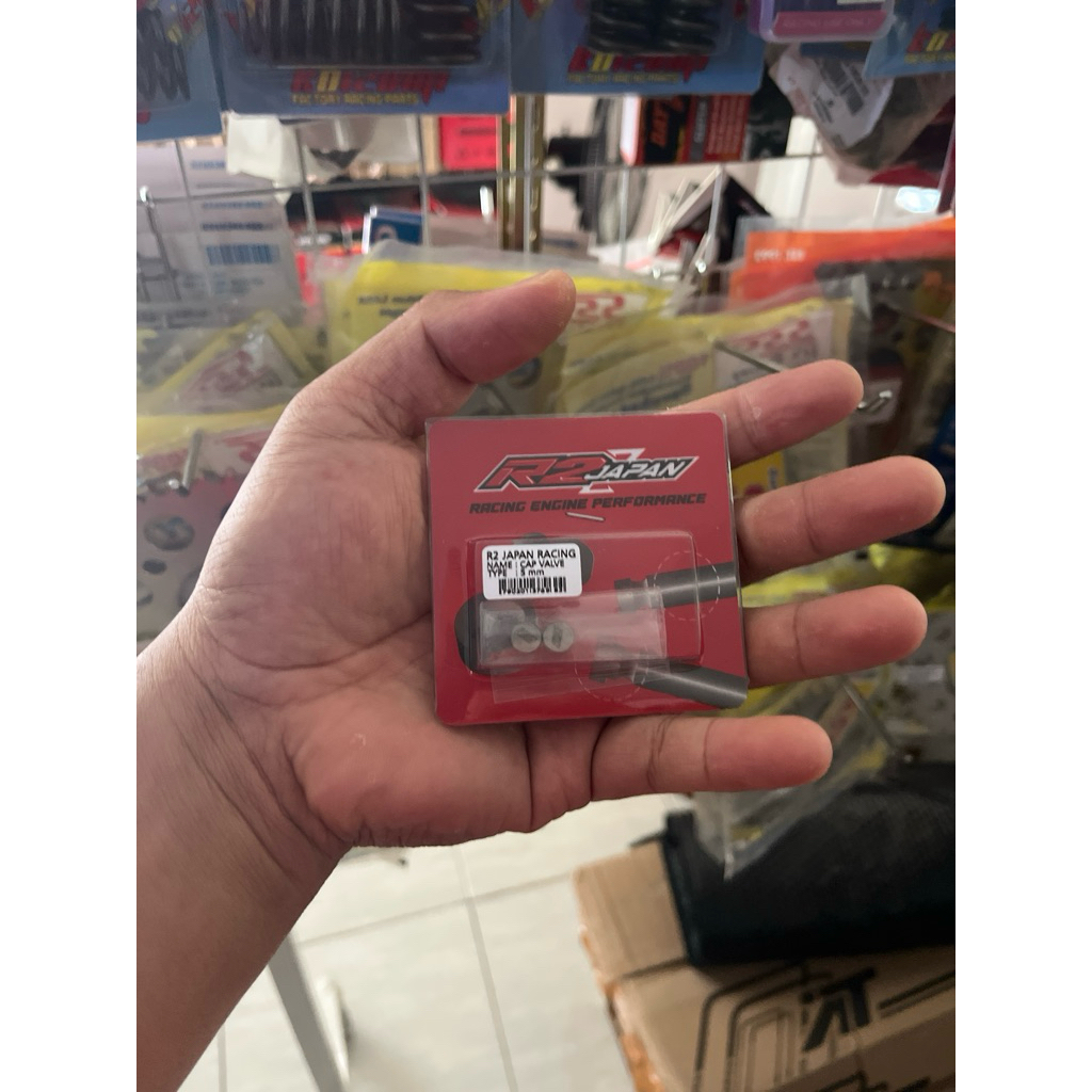 วาล์วหมวก SIM VALVE 5 mm R2 japan racing, kwahara