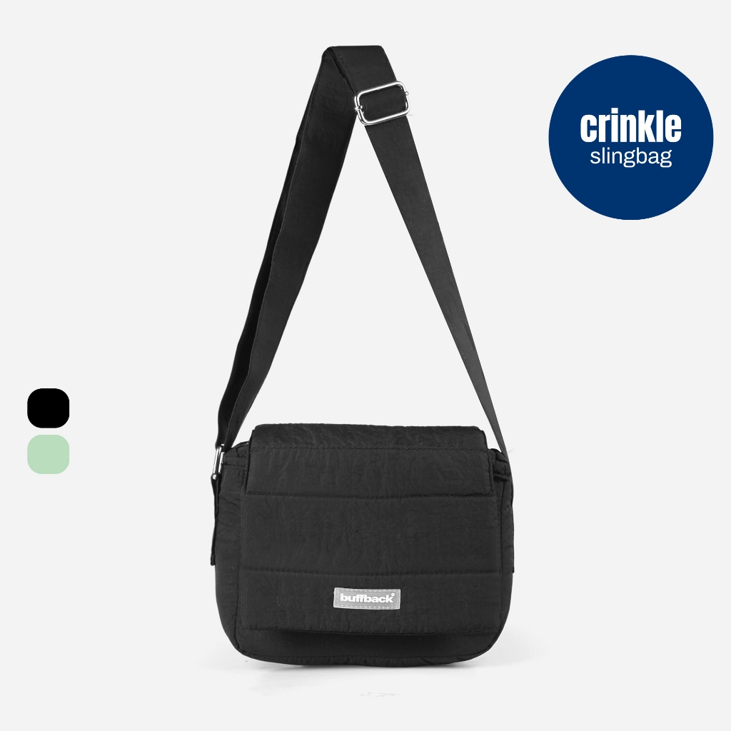 Buffback - Curva Crinkle Slingbag - กระเป๋าสะพายข้าง Unisex