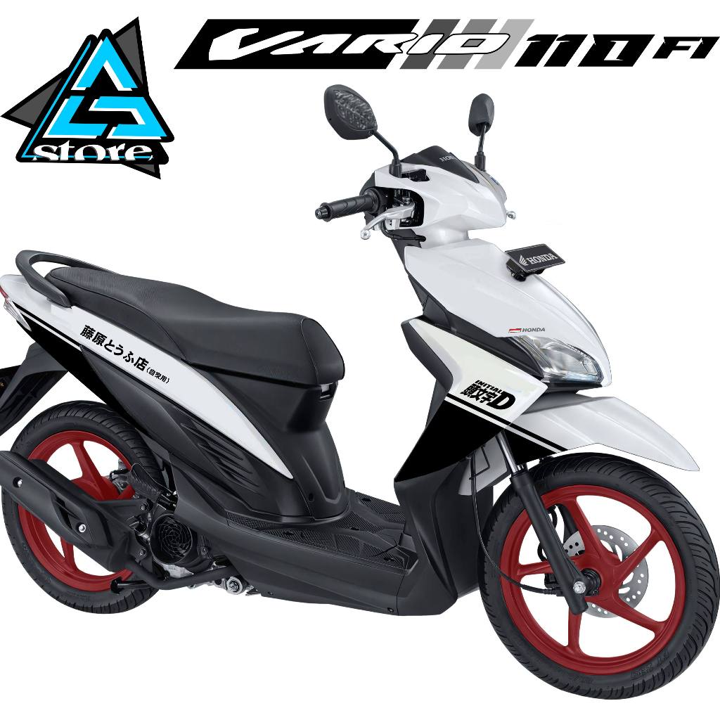 STRIPING สําหรับ VARIO 110 fi/616/CUTTING STICKER/INITI D LOGO STICKER/CLIK STICKER/INITI D STRIPING