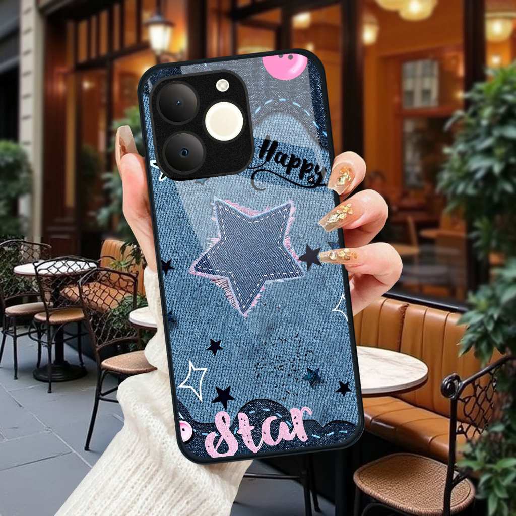 [AR56] เคสสําหรับRealme Note 70 Note 60 Note 50 C73 C71 C75 ล่าสุด - SOFTcase Glass Kaca realme Note