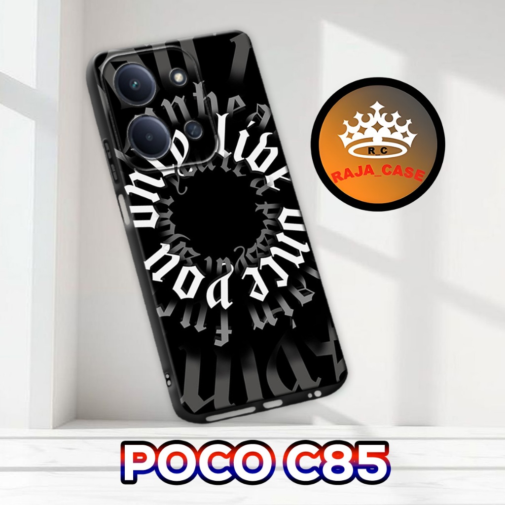 Rc32/ POCO C85 softcase - Mens Motif - เคส POCO C85 - POCO C85 Casing - POCO C85 silicone cool case