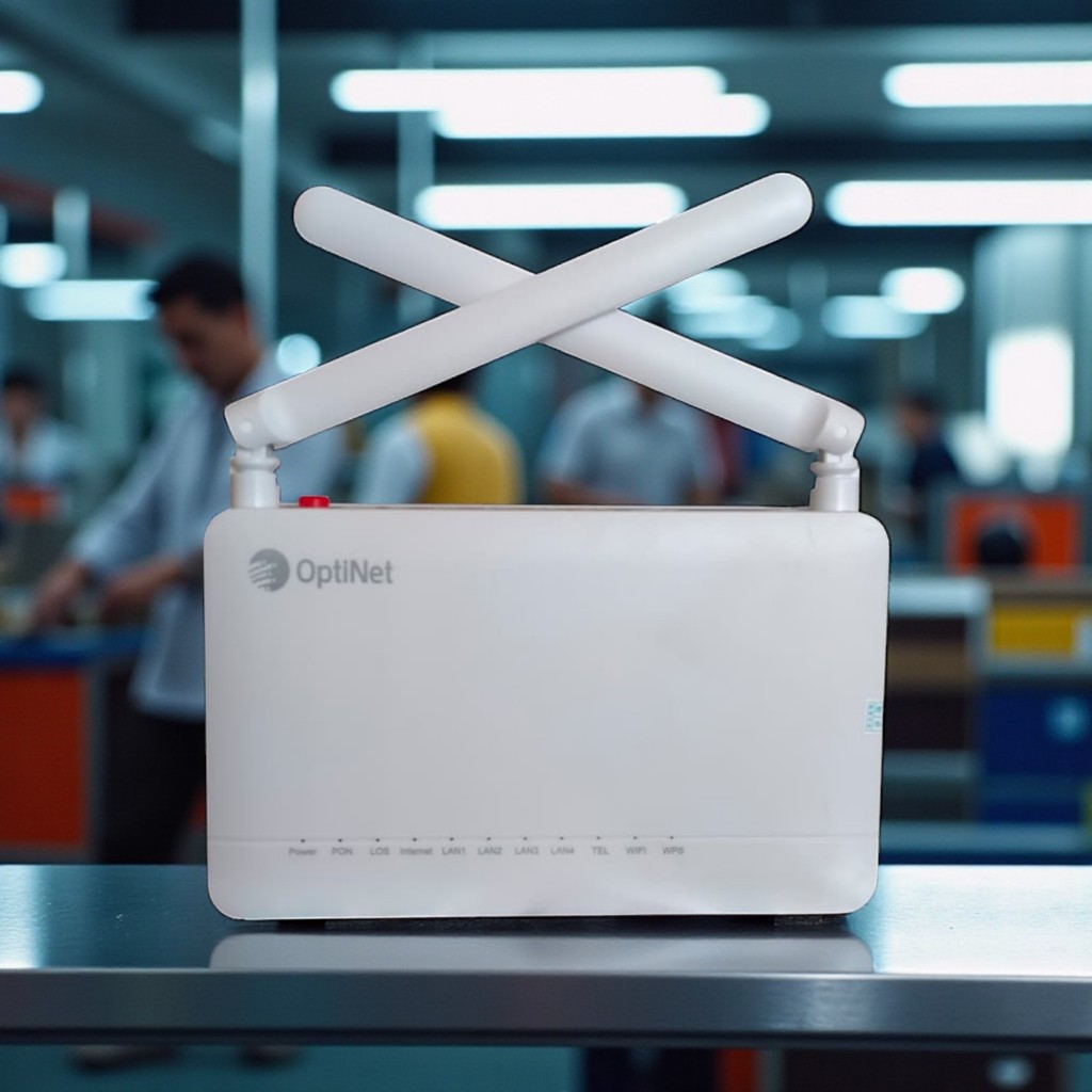 ใหม่ XPON OPTINET F677 XPON ONT MODEM