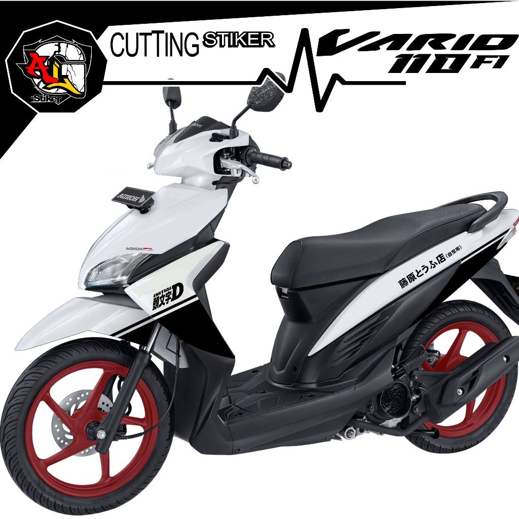 สติ๊กเกอร์ตัด VARIO 110 FI/STRIPING VARIO/STICKER INITIAL D/STRIPING MOTOR INITIAL D/STICKER โลโก้