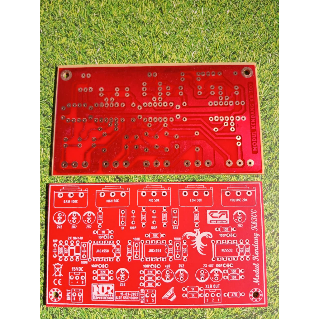 โมดูล PCB KENDANG KB300 โดย NUR DESIGN