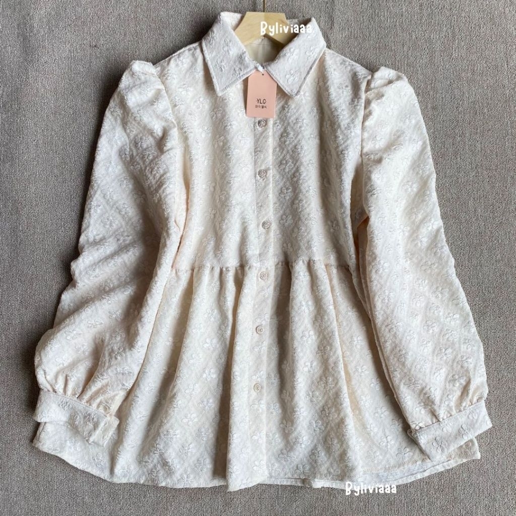 เสื้อ Zhafiraa พรีเมี่ยม Ylc Jaquard นูน