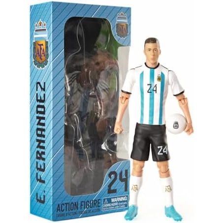 Banbo Toys Argentina AFA Enzo Fernandez 8 "ฟุตบอลสะสม Action Figure