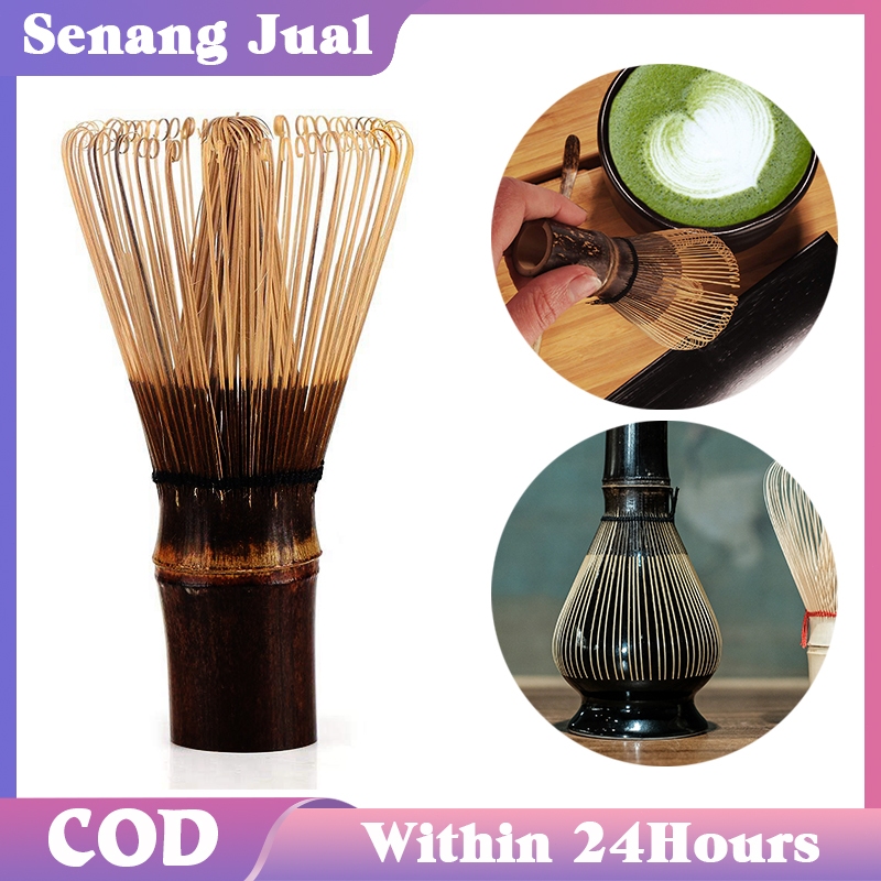 UNGU 100 Prongs Matcha Whisk Bamboo Purple / Bamboo Whisk Japan / Chasen Bamboo Whisk