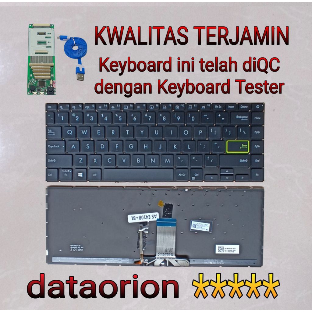 คีย์บอร์ด Asus Vivobook A413 A413EP A413J X413 K413 M413 S421 X433 E410 E410M E410MA E410K E410KA E4